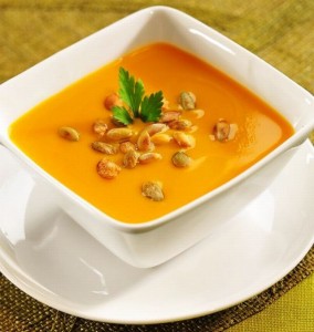 Dietetyczne zupy z dynią